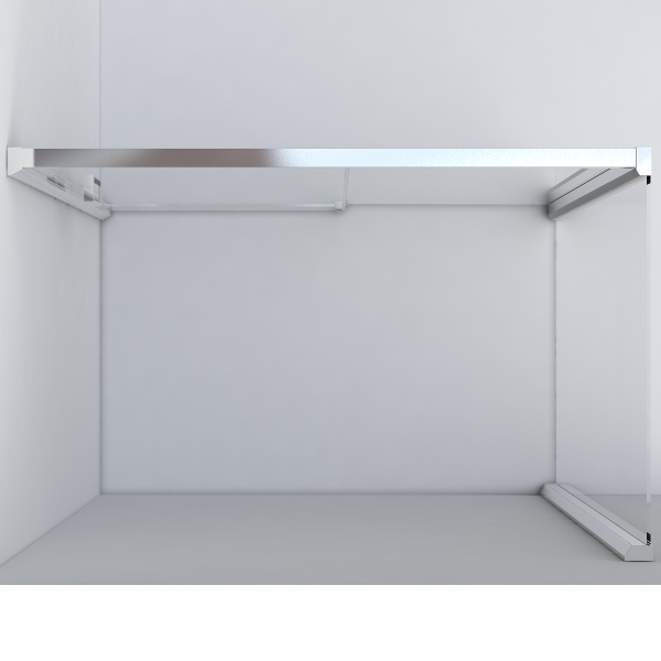 Душевой угол Vincea Lugano VSR-1L9012CGB-1 прямоугольный 120x90 стекла тонированные, профиль черный