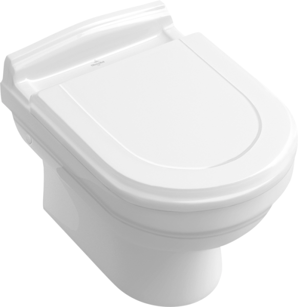 Унитаз подвесной Villeroy &amp; Boch Hommage 6661B0R1 каскадный фарфор белый