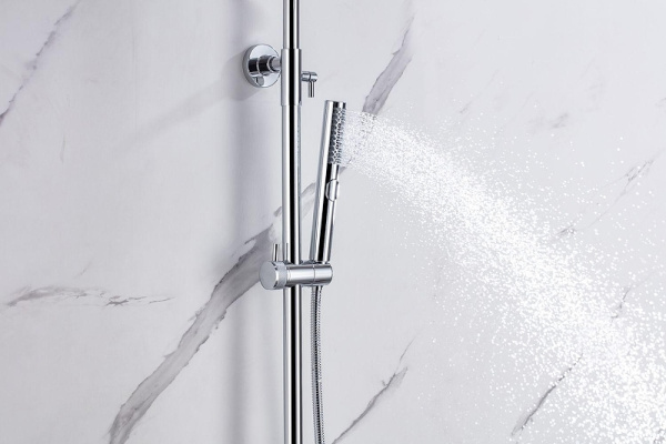 Душевая система со смесителем Allen Brau Priority 5.31T10-00 монтаж настенная с термостатом хром