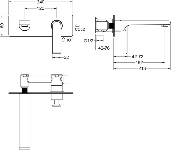Смеситель для раковины Timo Anni 2771/03SM черный матовый