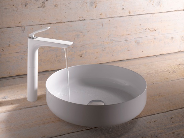 Смеситель для раковины Kludi Balance 522989175 белый/хром