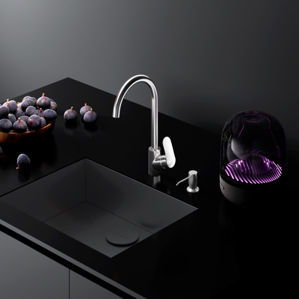 Смеситель для кухни Am.Pm Like F8007D11 без подключения к фильтру сатин