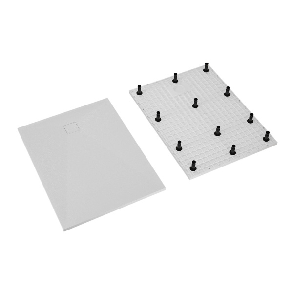 Душевой поддон низкий RGW TSS-W 553502817-01 прямоугольный стеклопластик 170x80 белый