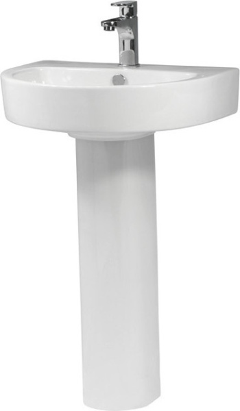 Раковина  нестандартная BelBagno Flay BB0115L фаянс цвет белый