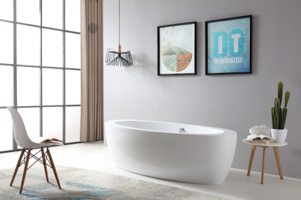 Акриловая ванна Abber  AB9206 185x90