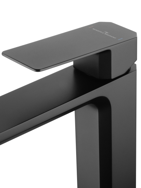 Смеситель для раковины Wonzon &amp; Woghand Diamond WW-88139011-MB черный матовый