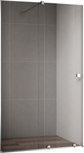 Душевая дверь Cezares Stream STREAM-BF-1-100-C-Cr 102.5 см стекла прозрачные, профиль хром