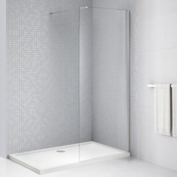 Душевая перегородка Cezares Liberta LIBERTA-L-1-100-C-Cr 100 см, стекла прозрачные, профиль хром