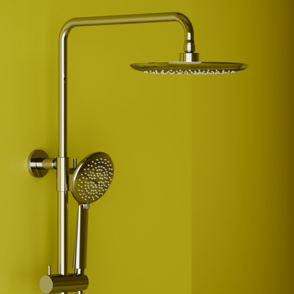 Душевая система со смесителем Sancos Game SC3001CH монтаж настенная с термостатом хром