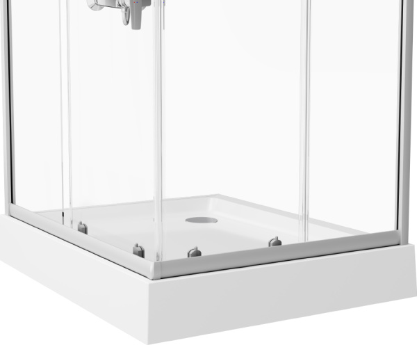 Душевой угол Am.Pm Gem W90G-403-090MT квадратная   стекла , профиль 