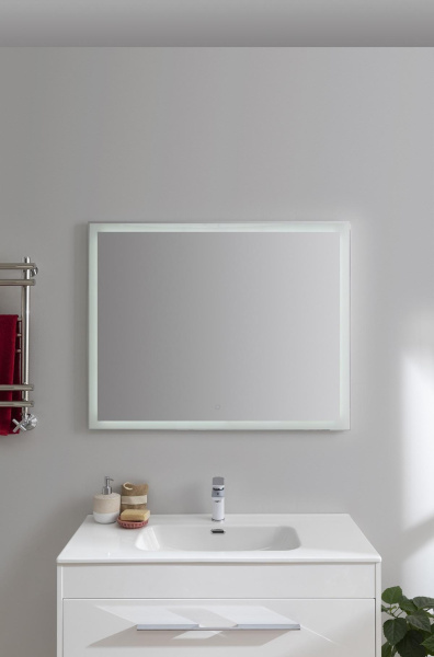 Раковина мебельная прямоугольная Aquanet Flat 00254364 керамика цвет белый