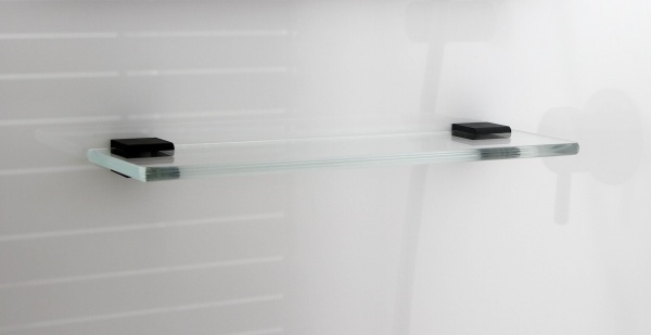 Душевая кабина без крыши Grossman Elegans GR251 четверть круга  90x90 стекла прозрачные, профиль черный