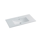 Раковина мебельная прямоугольная Vincea  VBS-13990 фарфор цвет белый
