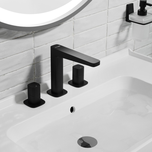 Смеситель для раковины Wasserkraft Nuthe 9135 черный