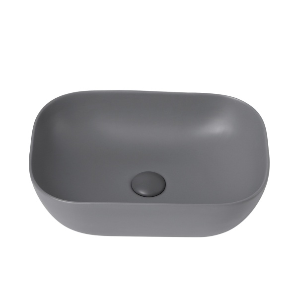 Раковина  прямоугольная Abber Rechteck AC2200MG керамика цвет серый матовый