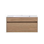 Тумба  подвесная Vincea Chiara VMC-2C100NO 100 см  1 ящик цвет N.Oak 