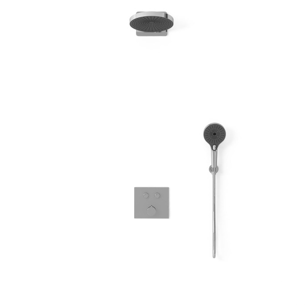 Душевая система со смесителем Vincea Inspire VSFW-4I211CH монтаж встраиваемая в стену без термостата хром