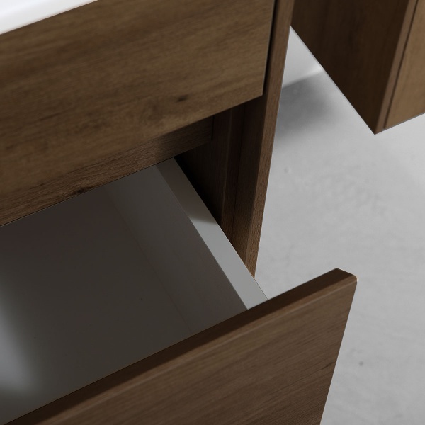 Тумба  подвесная Vincea Chiara VMC-2C600TO 60 см  1 ящик цвет T.Oak 