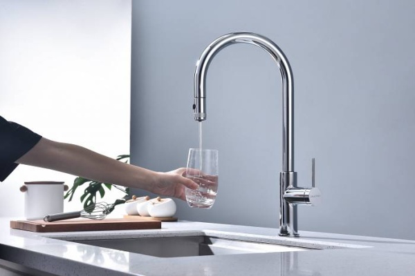 Смеситель для кухни Paulmark Galant Ga213077-CR с подключением к фильтру хром