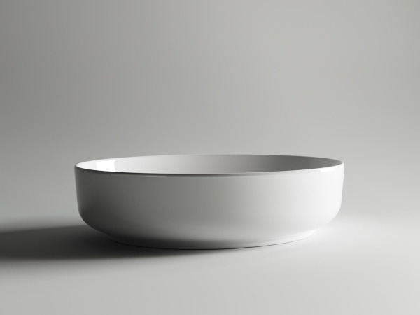 Раковина накладная овальная Ceramica Nova Element CN5002 фарфор цвет белый