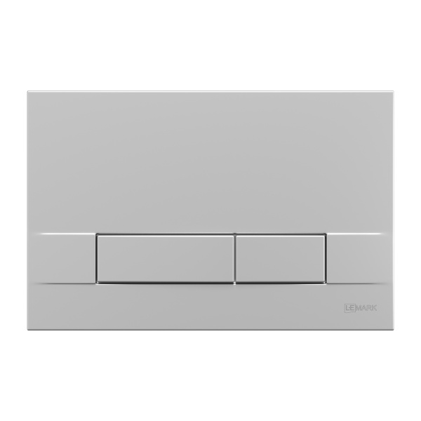 Кнопка смыва Lemark Bit 9803007 цвет матовый хром