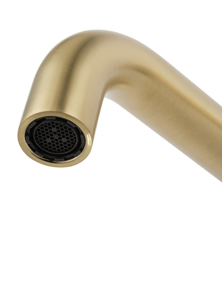 Смеситель для раковины Wonzon &amp; Woghand Stick WW-88869017-BG брашированное золото