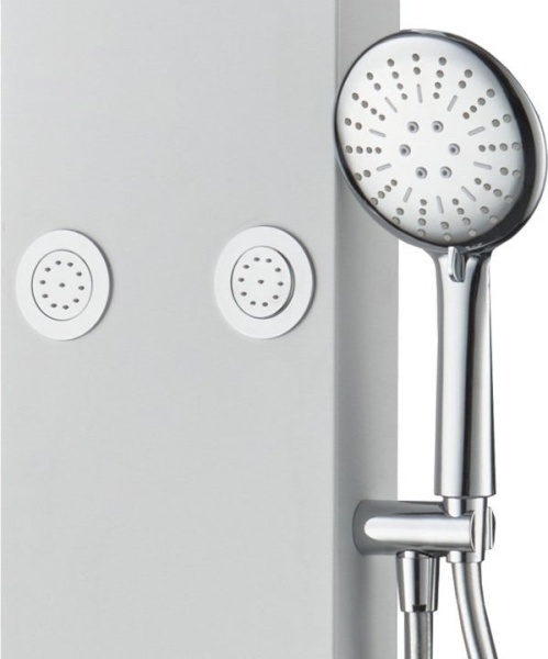 Душевая система со смесителем Aquanet Galaxy AP40-03 монтаж настенная без термостата белый