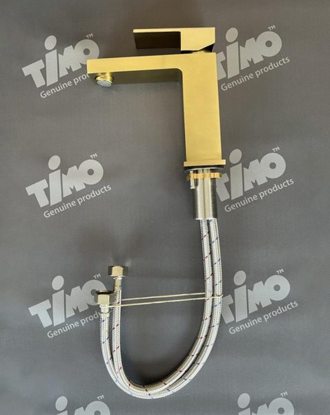 Смеситель для раковины Timo Selene 2061/17F матовое золото