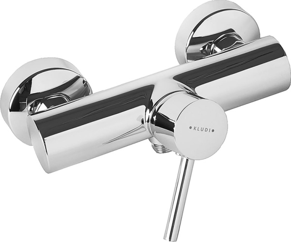 Смеситель для душа Kludi Bozz 388310576 настенный 
без термостата хром