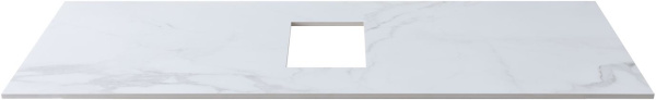 Столешница для ванной Allen Brau Priority 1.31012.M 115.8 см керамогранит, цвет белый