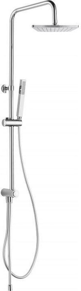 Душевая система без смесителя Aquanet Practic AF100-70-S-C монтаж настенная без термостата хром