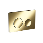 Кнопка смыва Ceramica Nova Circle CN12-001BG цвет матовое золото