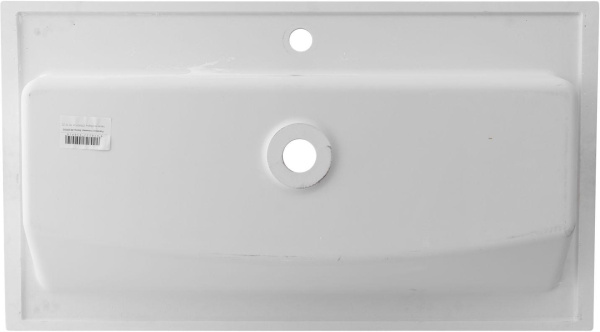 Раковина мебельная прямоугольная Aquanet Электра НФ-00008412 искусственный камень цвет белый