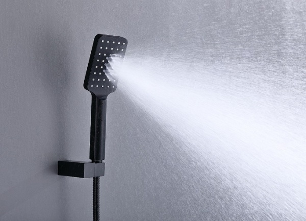 Душевая система со смесителем Timo Petruma SX-5149/03SM монтаж встраиваемая в стену с термостатом черный