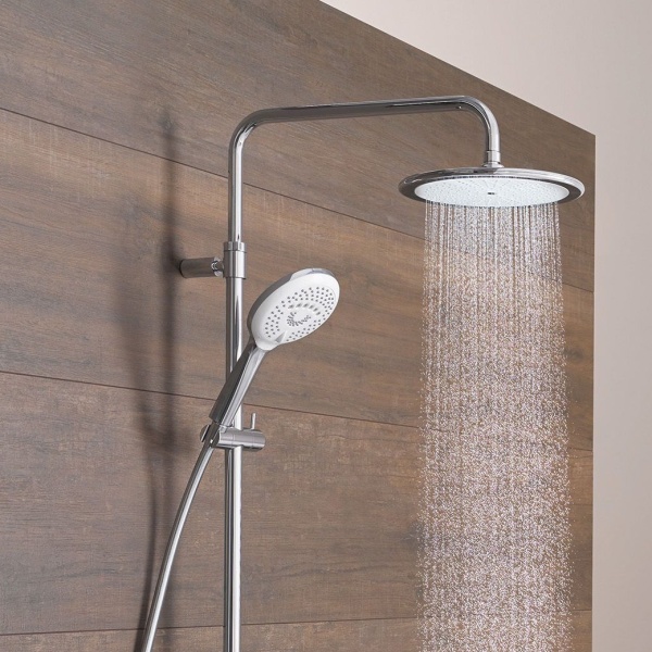 Душевая система без смесителя Kludi Freshline 6709005-00 монтаж настенная  хром