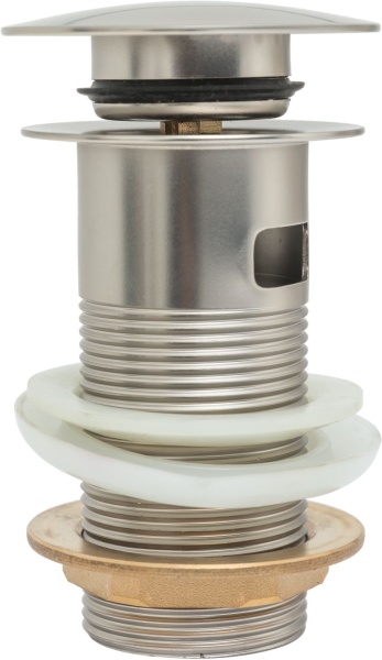 Донный клапан с переливом Allen Brau Priority 5.31023-BN латунь брашированный никель