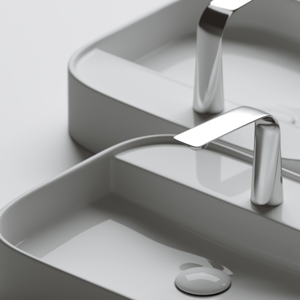 Раковина накладная прямоугольная Ceramica Nova Element CN6034 фарфор цвет белый