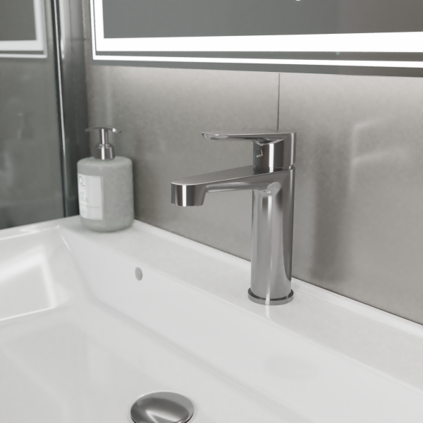 Смеситель для раковины D&amp;K Bayern.München DA1562101 хром