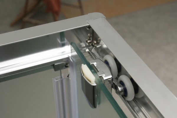 Душевой угол BelBagno Uno UNO-AH-1-100/80-C-Cr прямоугольный 100x80 стекла прозрачные, профиль хром