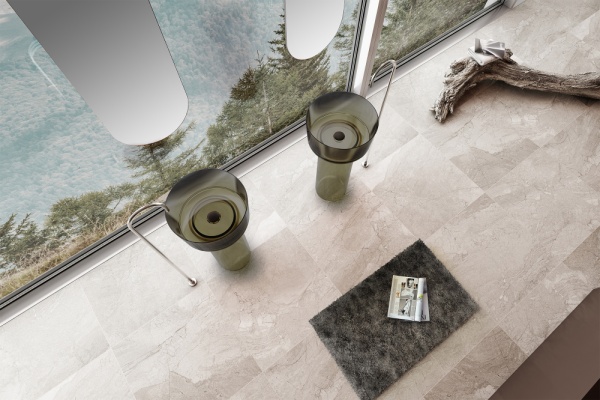 Раковина  круглая Abber Kristall AT2702Vesuvian полиэфирная смола цвет оливковый