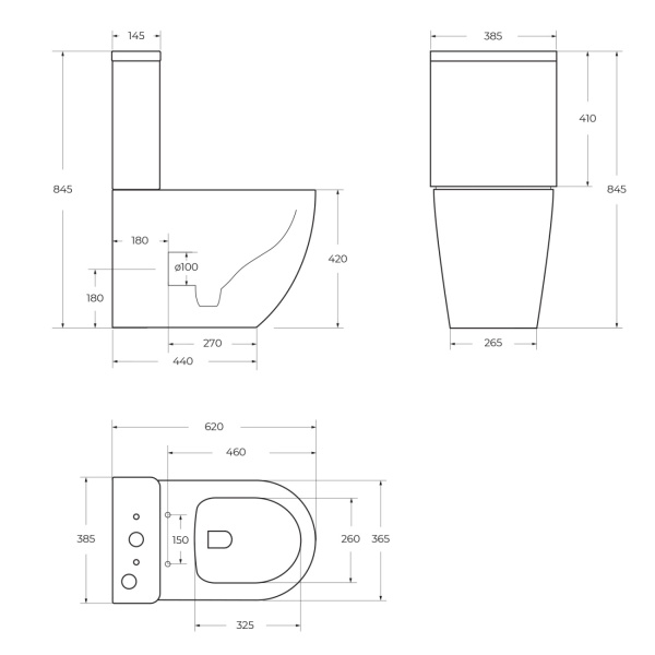 Чаша напольного унитаза BelBagno Amanda BB051CPR цвет белый