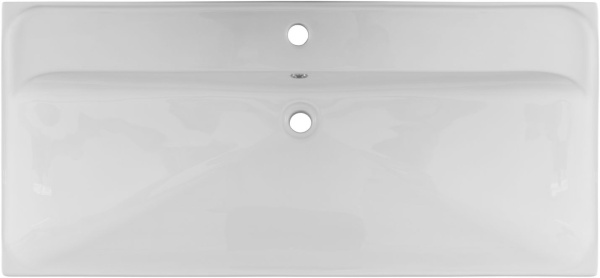 Раковина мебельная прямоугольная Aquanet Flash 00333270 керамика цвет белый