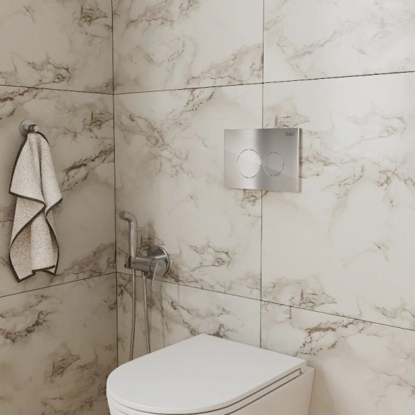 Кнопка смыва механическая D&amp;K Bayern DB1529001.2 цвет хром