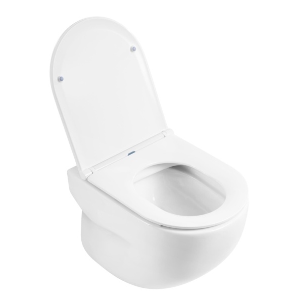 Унитаз подвесной BelBagno Onda BB066CHR Rimless фаянс белый