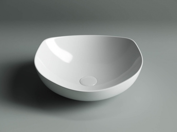 Раковина накладная овальная Ceramica Nova Element CN5017 фарфор цвет белый