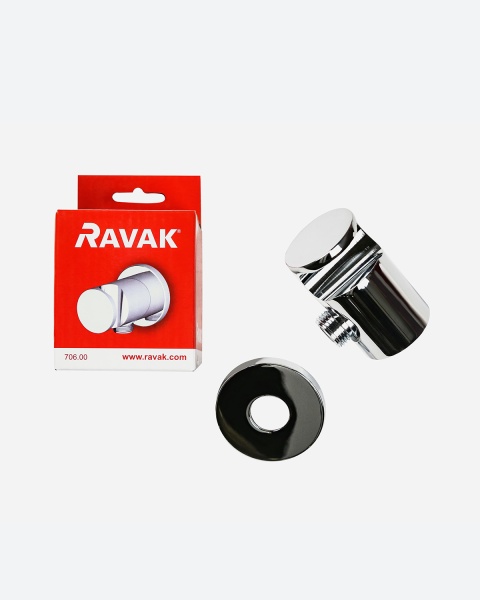 Шланговое соединение Ravak  X07P206 хром 