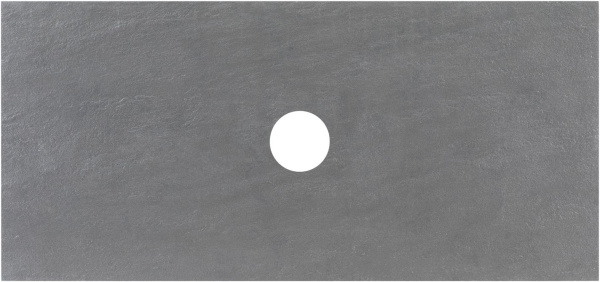 Столешница для ванной Allen Brau Fantasy 1.11010.GR-S 101 см керамогранит, цвет серый