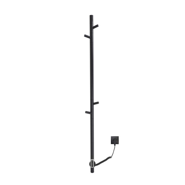 Полотенцесушитель электрический Vincea     VTD-1DBE черный матовый