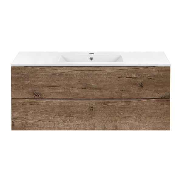 Тумба  подвесная Vincea Mia VMC-2MC120VO 120 см  2 ящика цвет V.Oak 