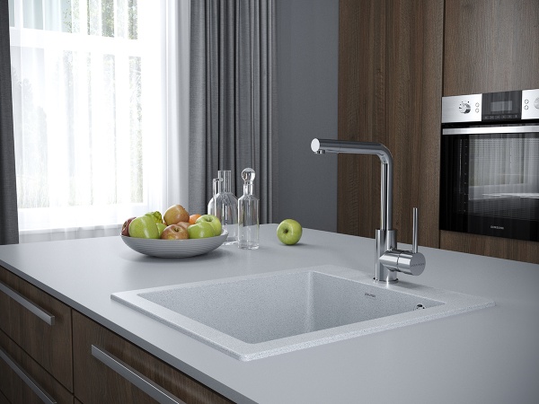 Смеситель для кухни Paulmark Honner Ho212018-CR без подключения к фильтру хром